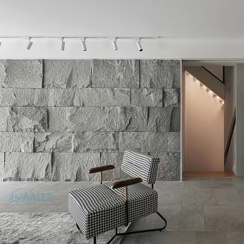 Pegatinas de pared 3D de piedra de simulación alta, papel tapiz con patrón de piedra, revestimiento de sala de estar, ladrillo, panel de pared 3D, molde de azulejo, 60x40cm