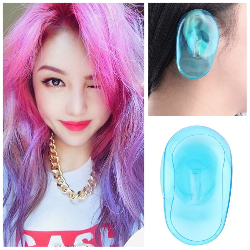 Pro Hair Dye Coloring Perm Wash Treatment Ear Cover Salon Tools