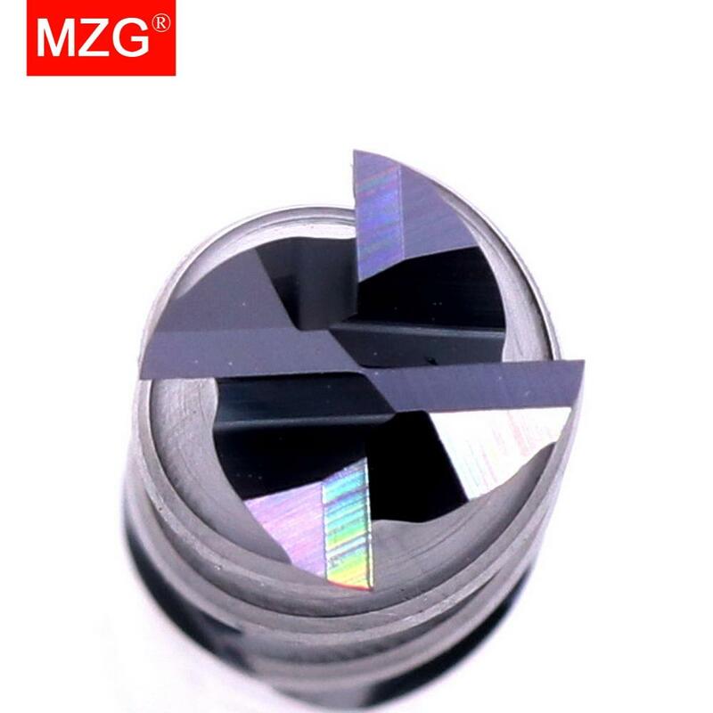 MZG Cutting HRC50 4 Flute 4mm 5mm 6mm 8mm 12mm Alloy Carbide Tool Tungsten Steel Milling Cutter End Mill