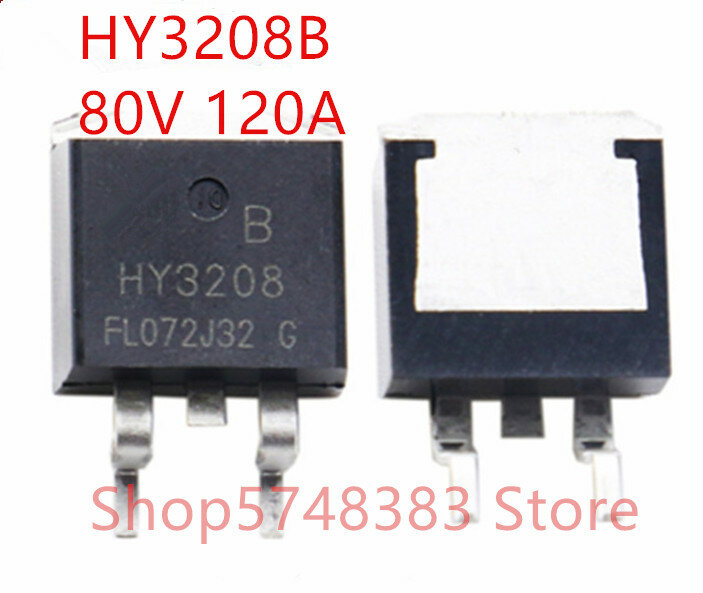 10 قطعة/الوحدة 100% جديد الأصلي HY3208P إلى 220 HY3208B إلى 263 HY3208 120A 80V MOS أنبوب