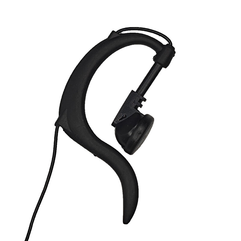 Baofeng-auriculares para walkie-talkie UV5R, cascos PTT con micrófono, gancho para la oreja, tipo K, Radio bidireccional, 888s HD