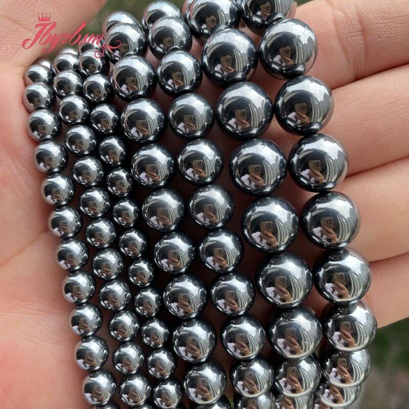 Natürliche Tera hertz echte runde glatte lose Stein perlen für DIY Halskette Schmuck Herstellung Strang 15 Zoll/10mm versand kostenfrei