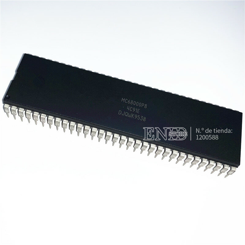 1 ピース/ロット MC68000 DIP MC68000P8 MC68000P10 MC68000P12 MC68000P DIP64 32-ビット 10 MHz マイクロプロセッサ PDIP64 新オリジナル