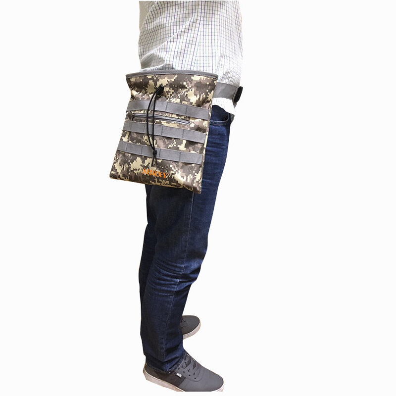 Digger's Pouch Camo Metal Detector Waist for Metal Detecting and Treasure Hunting