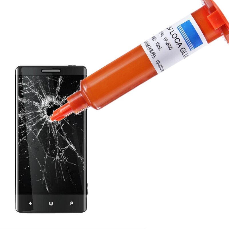 5 мл ультрафиолетовый клей для ремонта Профессиональный инструмент для ремонта экрана мобильного телефона быстрое восстановление сломанного экрана