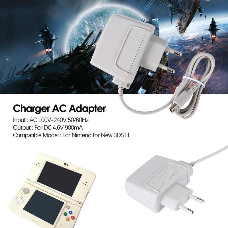 For Nintendo AC Adapter EU Plug Charger 100V-240V Power Adapter for nintendo 3ds charger XL 2DS DS DSI US Plug apdapter Switch