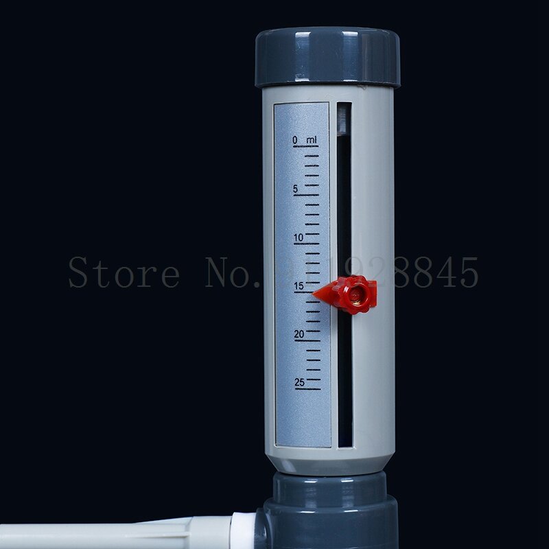 Labor Flasche-top Dispenser Gispenser 0-25ml Hülse Typ Einstellbar Quantitative Separator