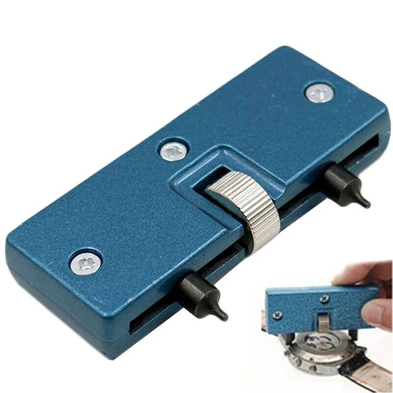 1PCs Adjustable Watch Opener Back Case Tool Press Closer Remover Wrench Screw Wrench Repair Kits Tools Watch Battery Remover