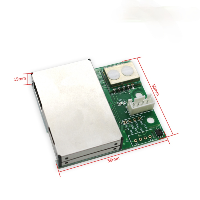 Air Quality Detection Module PM2.5 Formaldehyde Temperature and Humidity CO2 Carbon Dioxide Tvoc Six-in-one Sensor