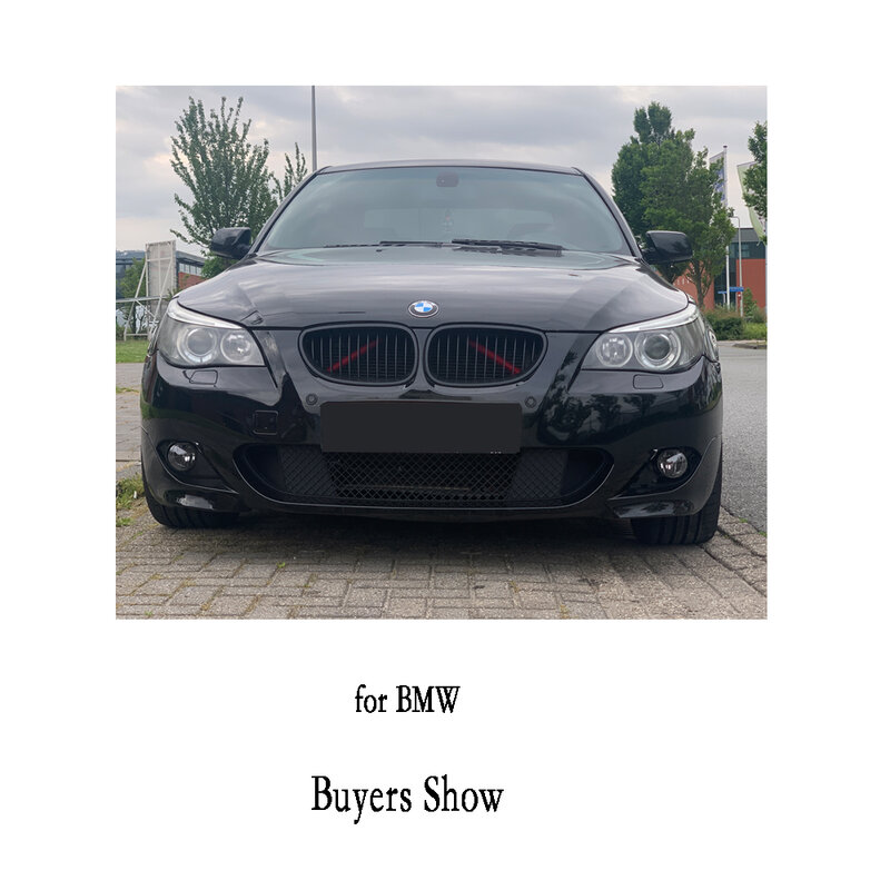 Für bmw e60 e61 m sport 2010-2015 525i 528i 530i 2008-2015 Nebels chein werfer abdeckung Bazel gitter Nebels chein werfer Lampen rahmen abdeckungen Loch grill