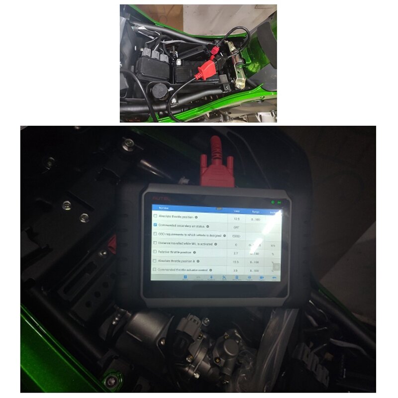 6 zu 16 Pin Motorrad OBD Adapter OBD2 Diagnose Kabel Verlängerung Anschlüsse für Honda Yamaha Suzuki BENELLI