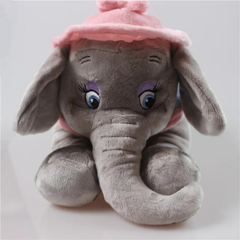 Peluche Dumbo Disney originale, jouet en peluche, poupée, cadeau d'anniversaire pour enfant