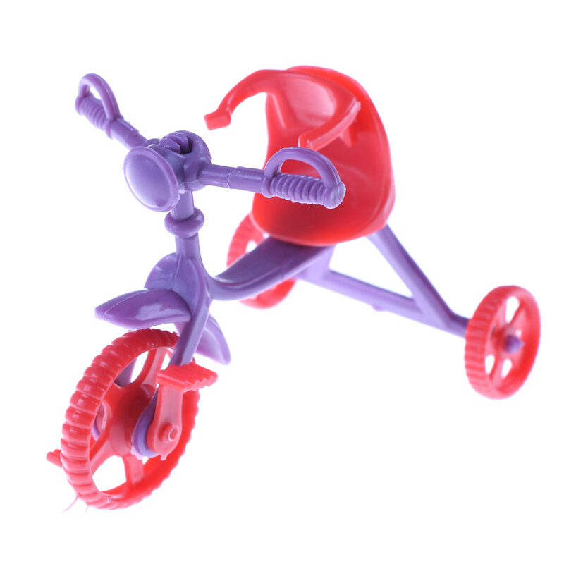 Zabawka dla dzieci zabawka domowa lalka dziecięca dom Preted Play Handmade rowery zabawka dla dzieci minirower z tworzywa sztucznego do akcesoriów dla lalek