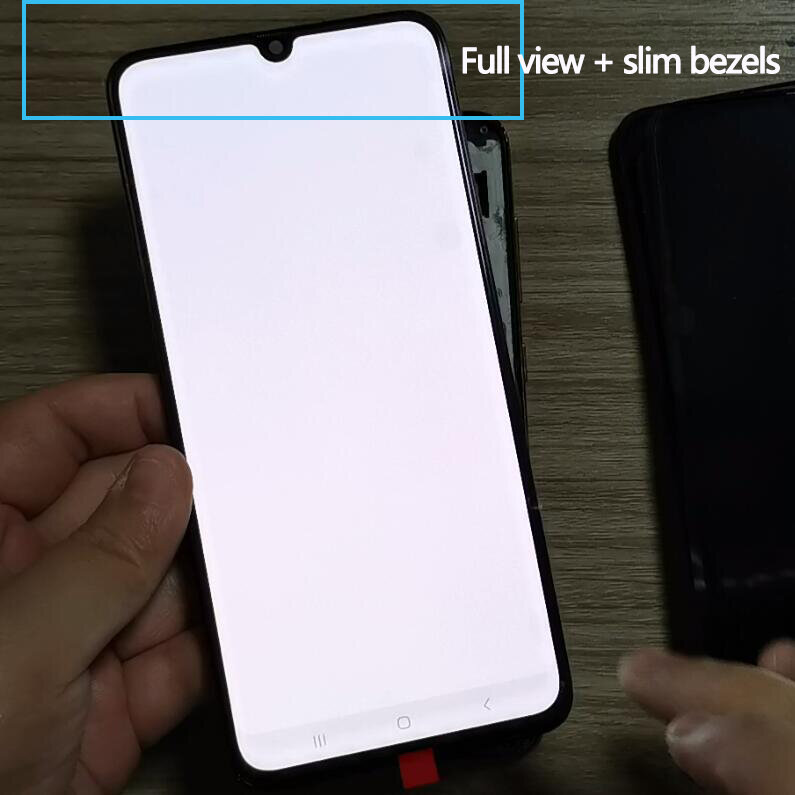 Оригинальный дисплей AMOLED для Samsung Galaxy A70, с рамкой/без рамки