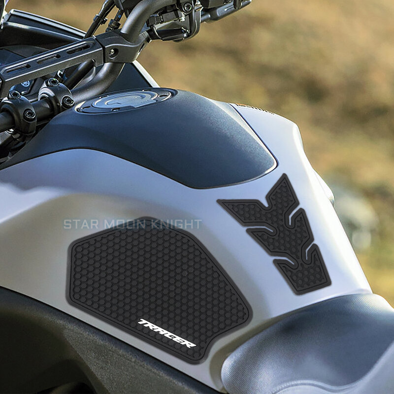 Подходит для Yamaha Tracer 700 Tracer 700 Tracer 7 GT 2020 2021 Боковые Накладки для топливного бака, защитные наклейки, наколенники, тяговые накладки