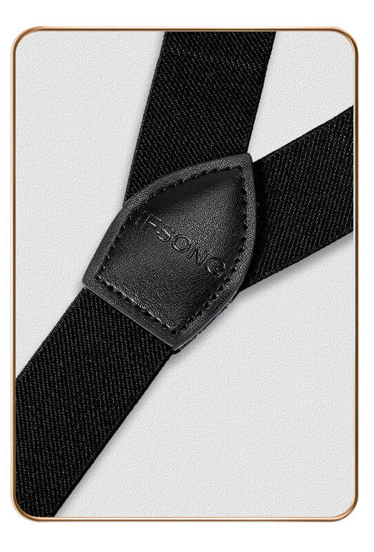 Bretelles réglables en forme de Y pour hommes, 3 Clips, haute qualité, à la mode, pour costume, avec boîte cadeau, nouvelle collection