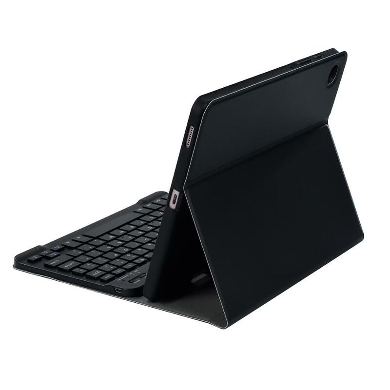 Wireless Keyboard For Samsung Tab S9 FE  S9 11inch X710 X510 Ultra-thin detachable Bluetooth keyboard leather case with pen slot