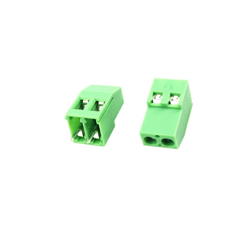 20 Stks/partij Terminals KF129-5.08 5.00 7.62Mm 300V 25A Schroef 2/3Pin Straight Pin Pcb Screw Terminal Block connector 24-12AWG