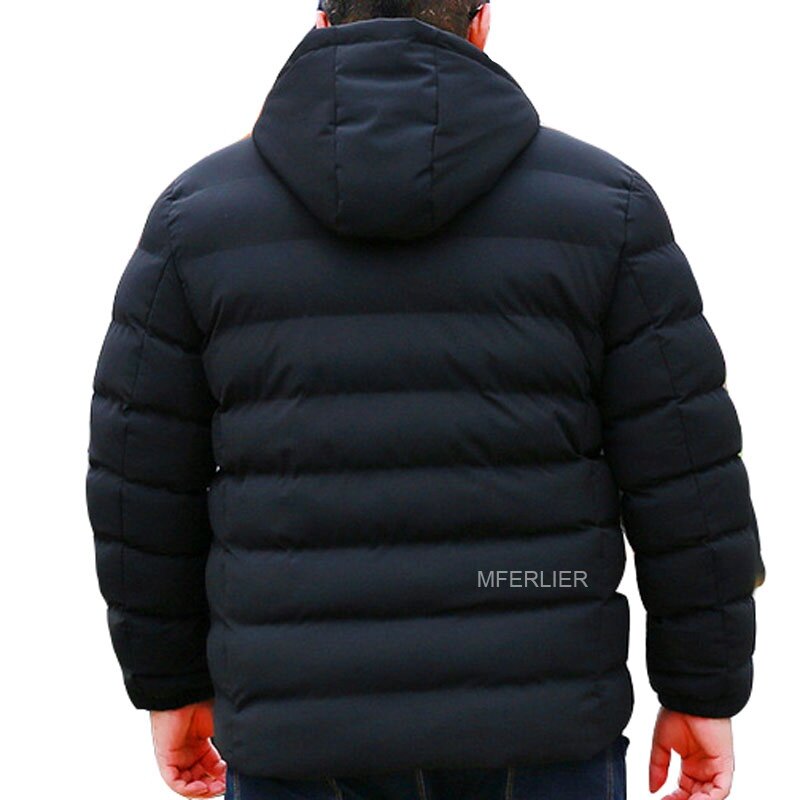 Осенне-зимние мужские куртки 8XL 150 кг 7XL 6XL 5XL, плотное стильное пальто большого размера