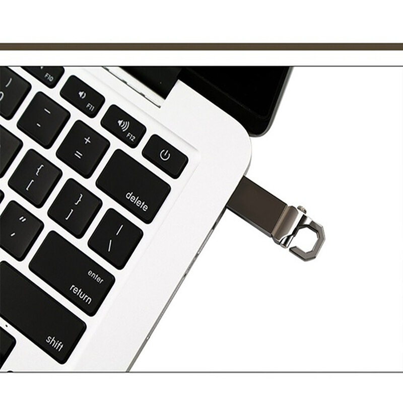금속 USB 플래시 드라이브, 64GB, 32GB 펜 드라이브, 16GB, 8GB 플래시 디스크, 4GB U 디스크 메모리 셀 USB 스틱 선물, 사용자 정의 로고