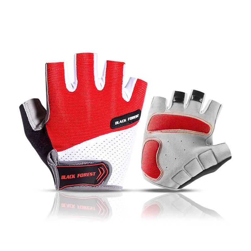 2023 Summer Gloves Breathable Non-Slip Bike Gloves Women Fingerless Glove luvas a bike MTB Mittens Outdoor Men's Gloves Mittens