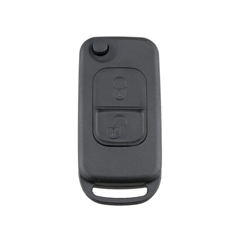 Étui pour clé de voiture pliable à télécommande, 2 boutons, pour mercedes benz SLK E113 A C E S W168 W202 W203, nouveauté 2021