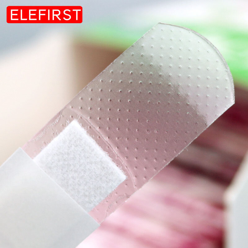100 Stks/pak Transparant Wond Hechtpleister Medische Anti-Bacteriën Band Aid Bandages Sticker Home Reizen Ehbo-kit