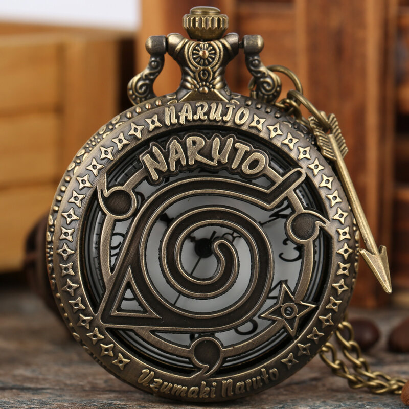 Reloj de bolsillo con cubierta hueca Vintage, medio cazador, reloj de bolsillo, colgante, collar, cadena, relojes de bolsillo con accesorio