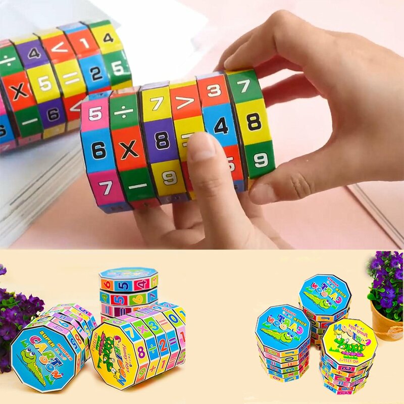 Arithmetik Zylindrischen Würfel digitale magie Spielzeug Puzzle Frühen Bildung zylindrischen zauberwürfel Studenten Erwachsene Spaß Unterhaltung