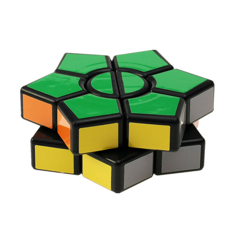 DianSheng-Cubo mágico Hexagonal de 2 capas, rompecabezas con forma de estrella de David, Cubo de giro de velocidad, juego mágico, juguetes educativos
