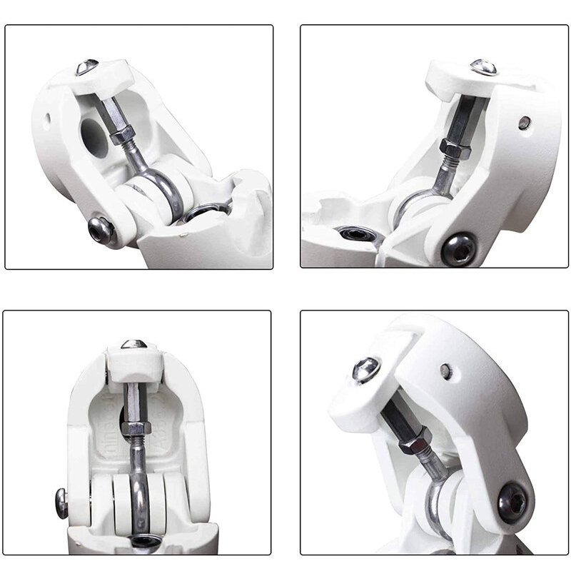 Perno de bisagra de reparación de acero endurecido, Perno fijo, gancho plegable para patinete Xiaomi Mijia M365, piezas de patinete M365, juego de ganchos plegables