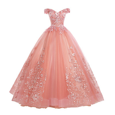Gryffon Quinceanera abiti Sweet Party Prom Dress Luxury Lace Off spalla Ball Gown 16 colori Vestidos Plus Size