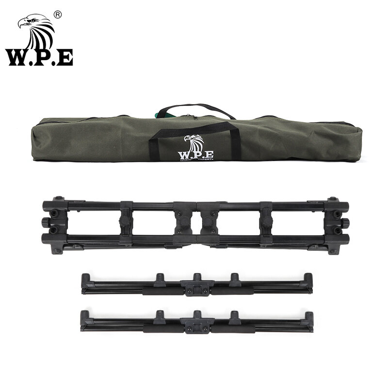 W.P.E-soporte plegable para caña de pescar, accesorio retráctil y ajustable, para carpa