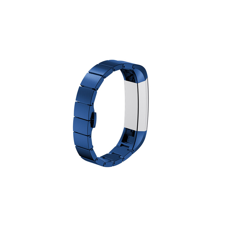 Gelang Besi Tahan Karat Logam Kualitas Tinggi untuk Fitbit Alta Jam Tangan Modis Aksesoris Tali Penghubung untuk Fitbit Alta HR Bracel