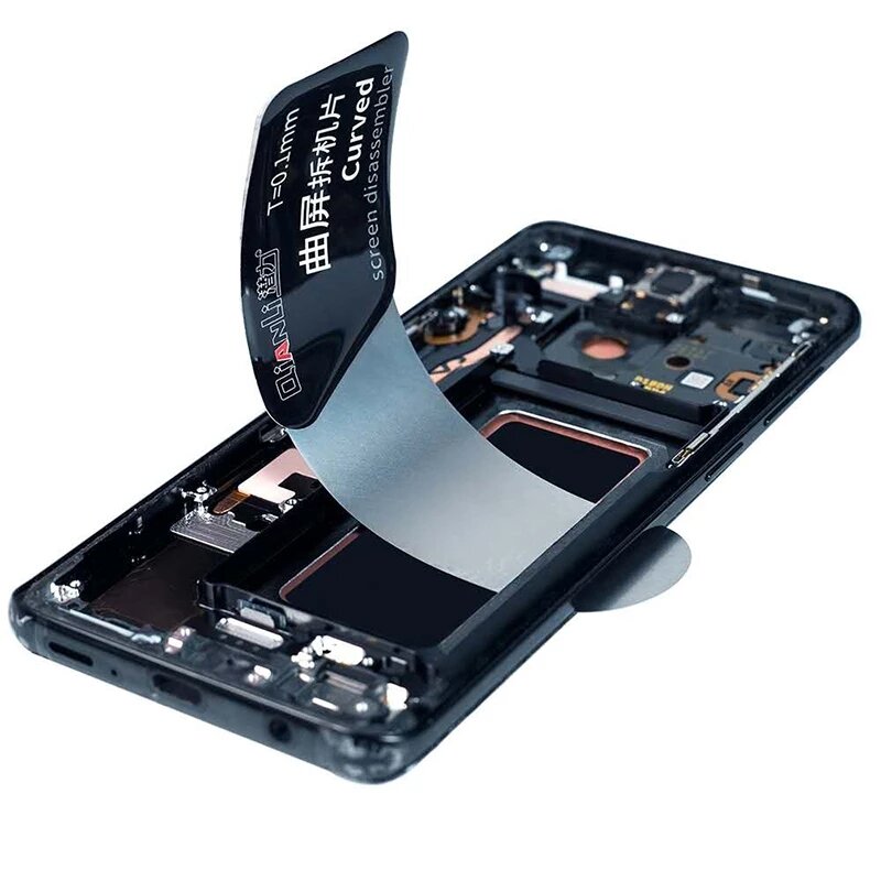 2 предмета Qianli ToolPlus мобильный телефон изогнутые ЖК-дисплей Экран набор инструментов для ультратонкий, гибкий Нержавеющая сталь Pry Spudger инструменты