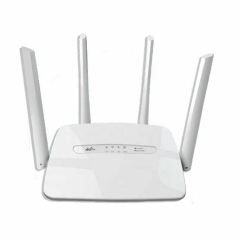 4G CPE Router โมเด็มปลดล็อคไม่จำกัด Hotspot Wifi Tethering Router Wireless WiFi Router 4Pcs เสาอากาศ