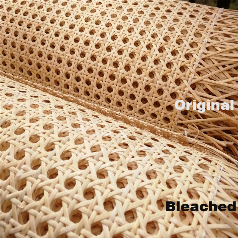 15 Meters 45CM Wide Natural Indonesian Real Rattan Cane Webbing Roll Furniture Chair Table Ceiling Background Door Material