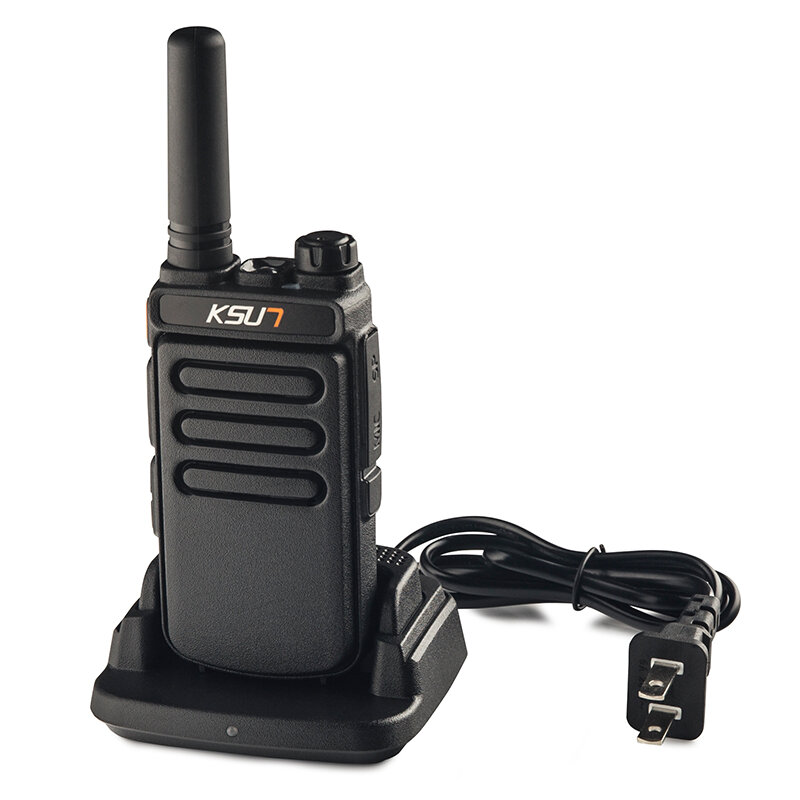KSUN X65 Walkie Talkie Mini kuat, Radio Ham stasiun Comunicador UHF Radio dua arah penerima pemancar portabel