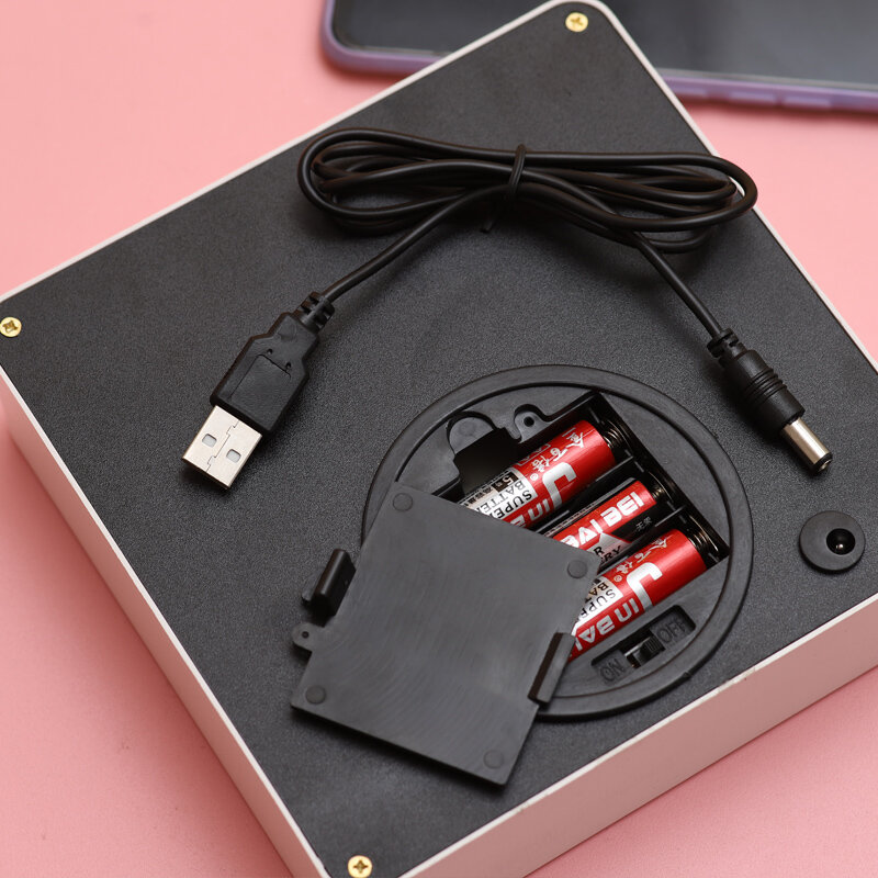 3D Kertas Diukir USB/Baterai Bertenaga Samping Tempat Tidur Kamar Tidur Hias Kecil Lampu Hias Anak Perempuan Hadiah Ulang Tahun Anak-anak Lampu Malam