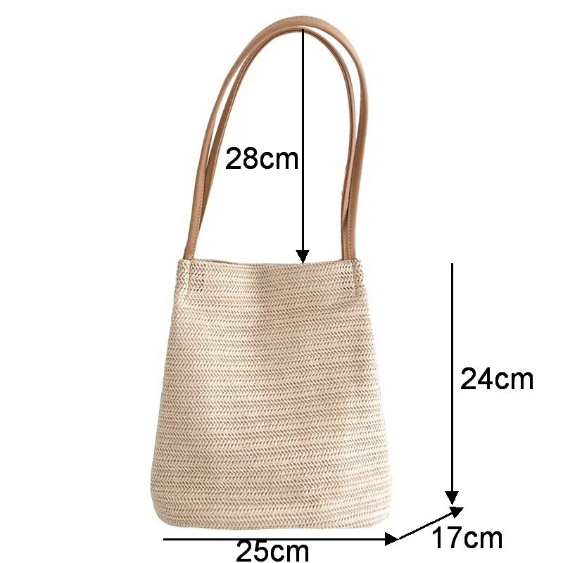 Mododiino соломенная сумка, женские летние сумки из ротанга, сумка-ведро, женская сумка на плечо, женская сумка-тоут, богемная сумка, летние сумки...