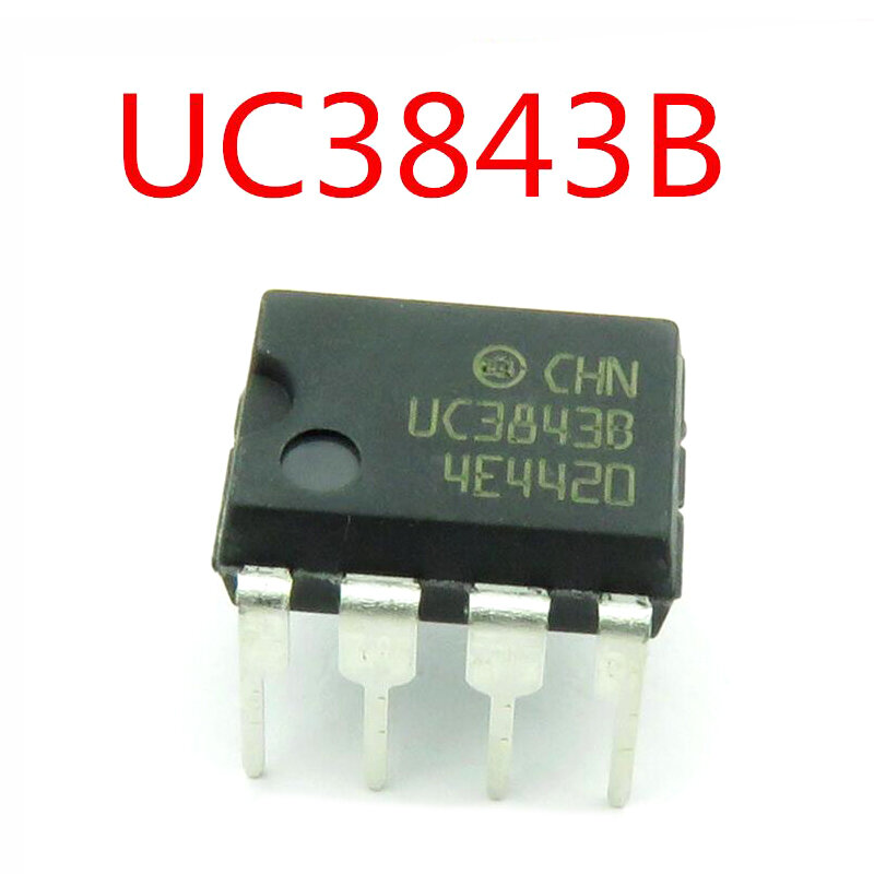 10 Buah UC3843 DIP8 UC3843B UC3843BN DIP 3843 UC3843AN DIP-8 Chipset IC Baru dan Asli