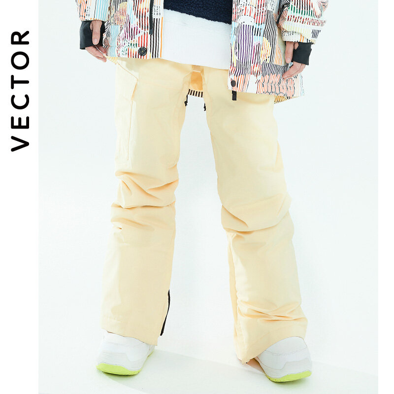VECTOR Brand-pantalones de esquí de invierno para mujer, pantalones de snowboard, impermeables, a prueba de viento, cálidos, para exteriores, de alta calidad
