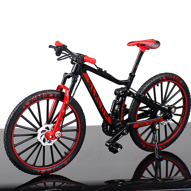 1:10 масштаб металлический сплав модель велосипеда игрушка гоночный крест горный велосипед копия коллекции литье под давлением детский пода...