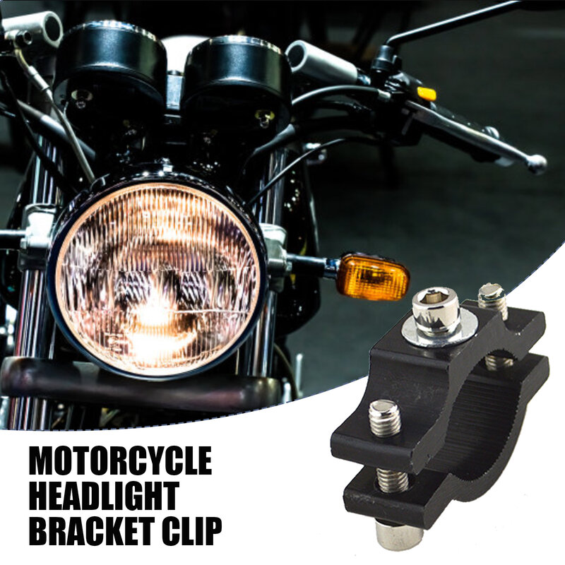 Handlebar M6 Screw Cycling Clip Clamp Bike Flashlight Torch Mount LED Head Front Light Holder Clip Bicycle Accessories