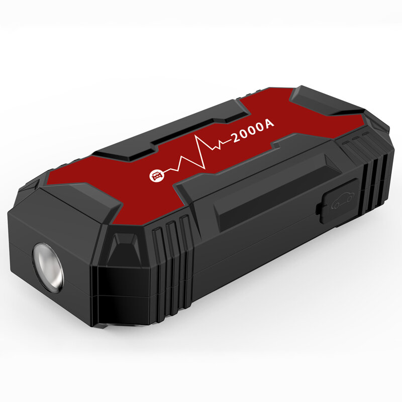 12V /24V Tragbare Auto Batterie Pack Notfall Starthilfe Booster mit Smart jumper kabel Jumper Clamp