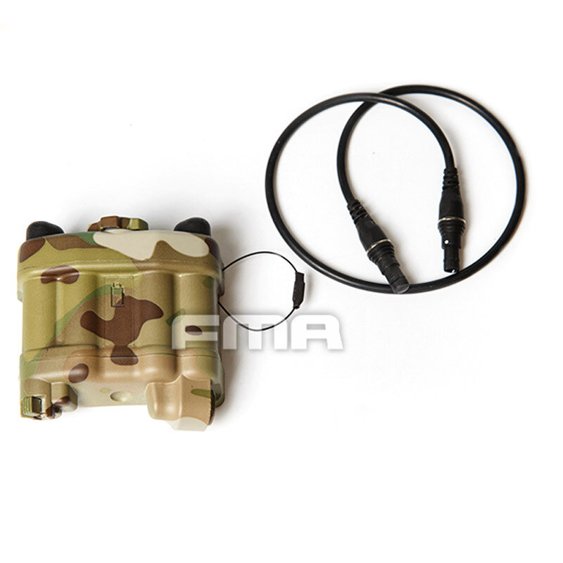 Fma Tactical An/Pvs-31 Nvg Battery Box Case Dummy Model BK/MC untuk Helm Night Vision Goggle