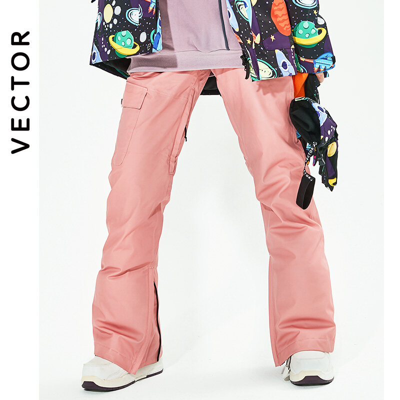 VECTOR Brand – pantalon de Ski d'hiver pour femme, coupe-vent de haute qualité, imperméable, chaud, pour la neige et le snowboard