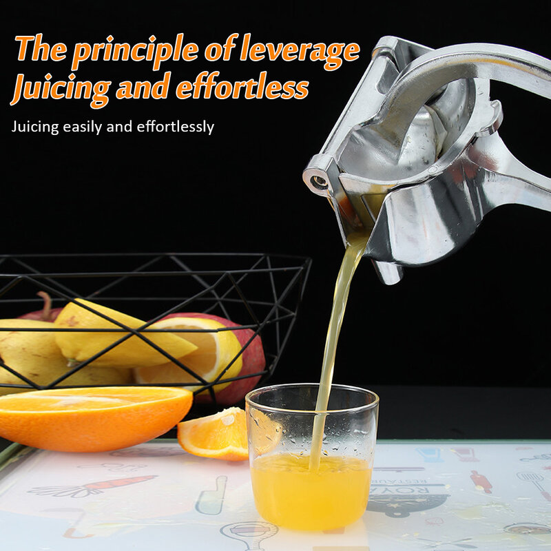Aluminum Alloy Manual Juicer Fruit Squeezer Hand Pressure Pomegranate Orange Lemon Sugar Cane Juice Kitchen Juice Tool Machine