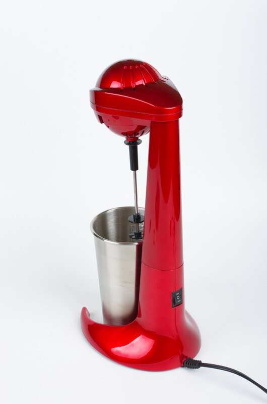 Máquina para hacer batidos de leche de acero inoxidable, aparato para hacer espuma de capuchino, aprobado por CE CB