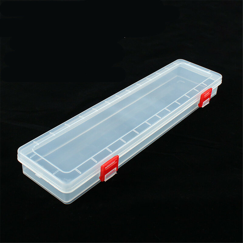 14-дюймовый длинный прозрачный ящик для деталей, расширенный ящик для инструментов, PP прозрачный ящик, ящик для хранения инструментов
